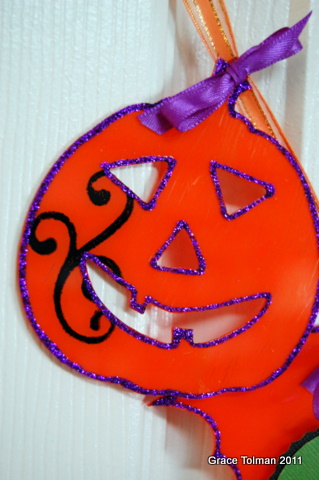 Halloween acrylic banner (7)