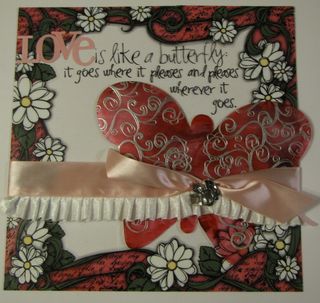 Butterfly quote layout