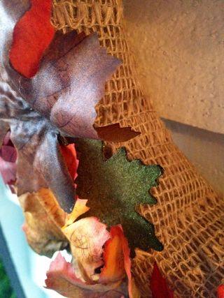 Wreath Detail Lindys Stamp Gang Spray Stain Blessing Jessica Griffin