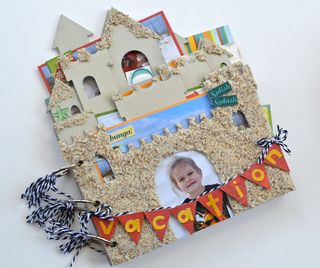 Creating-Made-Easy-Mudd-Puddles-Sandcastle-Mini-Album-Pinky-Hobbs1