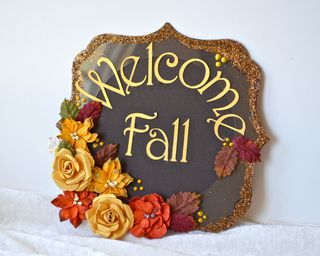 Fall Wall Decor CutCardStock Pinky Hobbs6