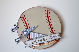 Clear Scrap Baseball Album Pinky Hobbs1