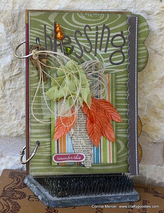 Tab mini with feather