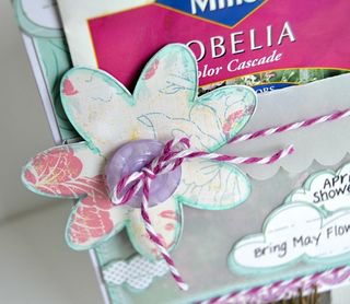 April Showers {card} flower