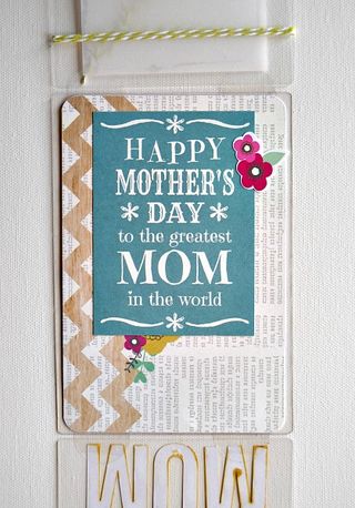 MOM card inside MOM card inside