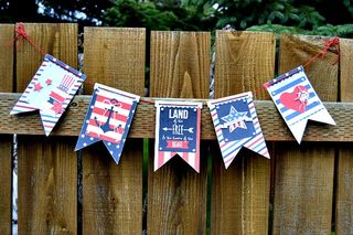 Land of the free banner