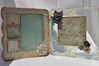 Mixers_mini album_prima_seashore_clear scraps_nancy keslin