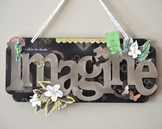 Clear scraps Imagine Wall Decor Hawaii Tropical Connie Crystal Pinky Hobbs5