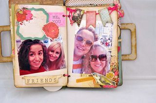 Family_luggage_mini album_clearscraps_nancy keslin