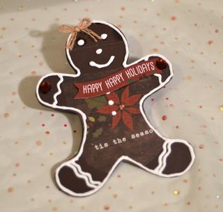 Gingerbread Card Creating Made Easy Clear Scraps Pinky Hobbs3