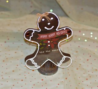 Gingerbread Card Creating Made Easy Clear Scraps Pinky Hobbs4