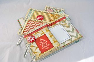 Holiday_mini album_clear scraps Holiday_mini album_clear scraps