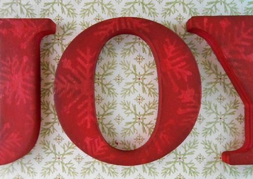 Stenciled joy Stenciled joy