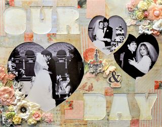 Our day_word board_wedding_clear scraps_nancy keslin