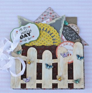 Clear Scraps Mixable House Album Pinky Hobbs Deco Art Brick Mascil Sand Texture12