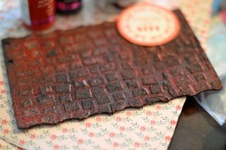 Clear Scraps Mixable House Album Pinky Hobbs Deco Art Brick Mascil Sand Texture03