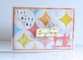 Clear Scraps Send It Clear Card Ruby Rockit Pinky Hobbs Stitched card4 Clear Scraps Send It Clear Card Ruby Rockit Pinky Hobbs Stitched card4