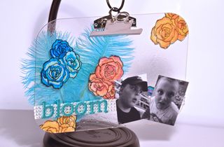 Bloom Clear Scraps Stampendous Clipboard Pinky Hobbs1