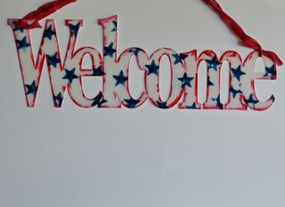 Clear Scraps Welcome Sign Pinky Hobbs Stazon1 Clear Scraps Welcome Sign Pinky Hobbs Stazon1