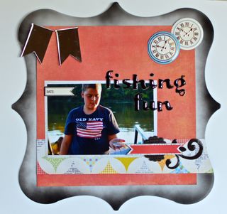 Ruby Rock-It Clear Scraps Pinky Hobbs Fishing Layout2