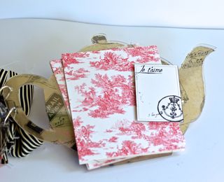 Clear Scraps Acrylic Teapot Mini Album Pinky Hobbs Canvas Corp5