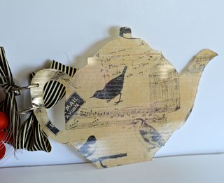 Clear Scraps Acrylic Teapot Mini Album Pinky Hobbs Canvas Corp7