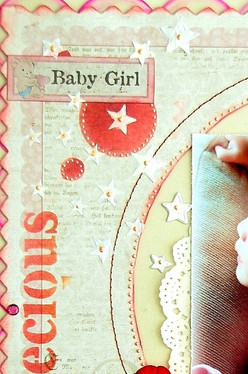 Precious Baby Girl Layout by Irene Tan 05