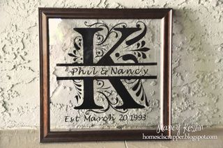 Split monogram_nancy keslin_clear scraps