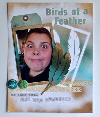 Clear Scraps Birds Of A Feather Layout Mixers Pinky Hobbs3