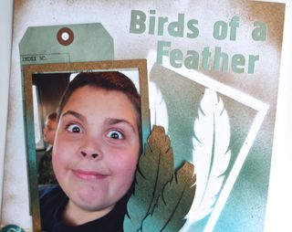 Clear Scraps Birds Of A Feather Layout Mixers Pinky Hobbs2