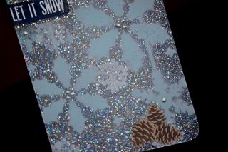 Clear Scraps January Monthy Tag by Pinky Hobbs Krylon Gliter4