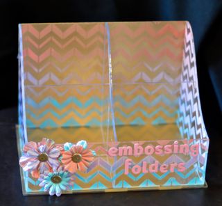 Clear Scraps Pinky Hobbs Embossing Folder Box Krylon3