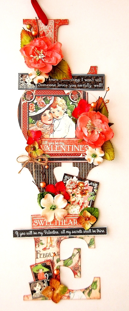 Altered Acrylic Love Decor by Irene Tan 01