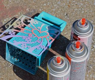 Clear Scraps Stencil Cheese Grater Earring Holder Pinky Hobbs1 Clear Scraps Stencil Cheese Grater Earring Holder Pinky Hobbs1