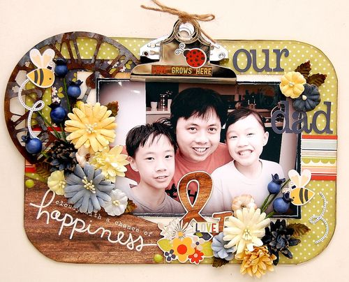 Our Dad Altered Clipboard by Irene Tan 01 Our Dad Altered Clipboard by Irene Tan 01