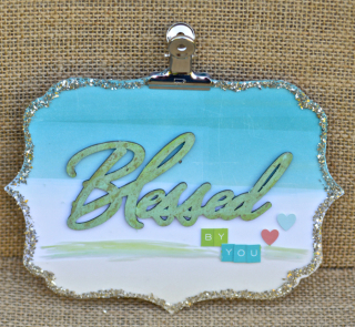 Blessed Chipboard Clipboard by Pinky Hobbs for Clear Scraps1
