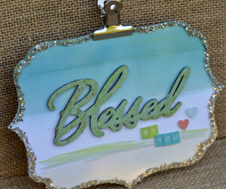Blessed Chipboard Clipboard by Pinky Hobbs for Clear Scraps2