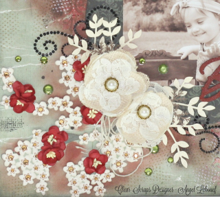 Clear Scraps Layout-Angel Rodrigue 2