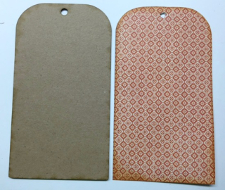 Clear Scraps September Tag Angel LeBouef Step 1