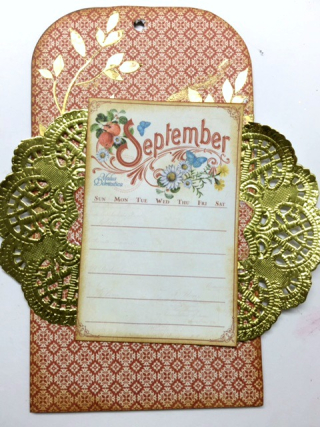 Clear Scraps September Tag Angel LeBouef Step 3