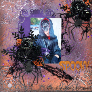 ClearScraps Spooky Layout-4 ClearScraps Spooky Layout-4