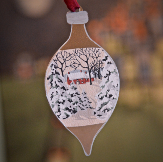 Clear Scraps Ornaments by Pinky Hobbs Sharpie Paint Pen - 4