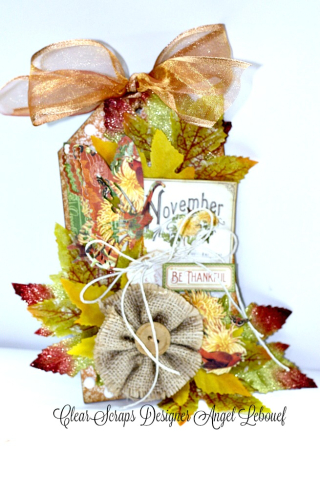 ClearScraps November Tag-Angel