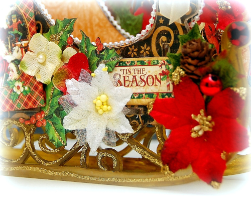 Altered Sleigh by Irene Tan 03 Altered Sleigh by Irene Tan 03