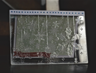 Clear Scraps Clear Snowflake Card by Pinky Hobbs - 3 (1)