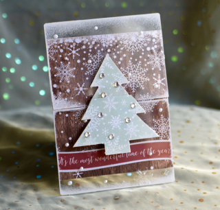 Clear Scraps Send It Clear Tree Card Pinky Hobbs - 1