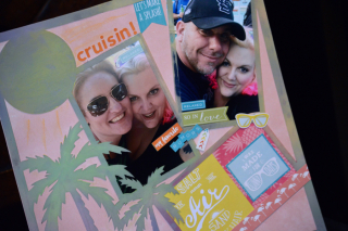 Clear Scraps Acrylic Layout Bahamas Pinky Hobbs - 2