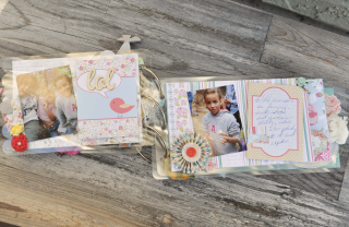 Mixed up_mini album_clear scraps_nancy keslin echo park Mixed up_mini album_clear scraps_nancy keslin echo park