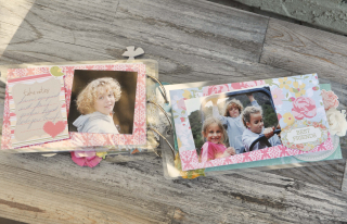 Mixed up_mini album_clear scraps_nancy keslin echo park Mixed up_mini album_clear scraps_nancy keslin echo park