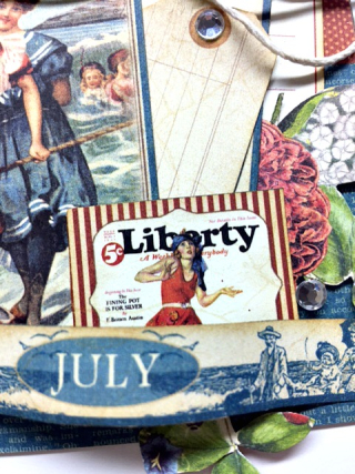 July Tag close up 2